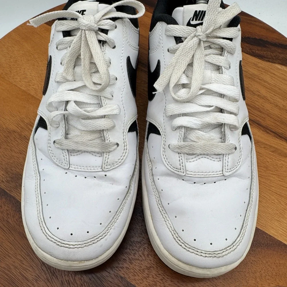 Nike Gamma Force Shoes Womens 9 White Black Basketball Athletic Sneakers - Picture 3 of 10